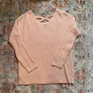 Pink sweater